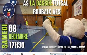 La Bassée Futsal - Roubaix AFS